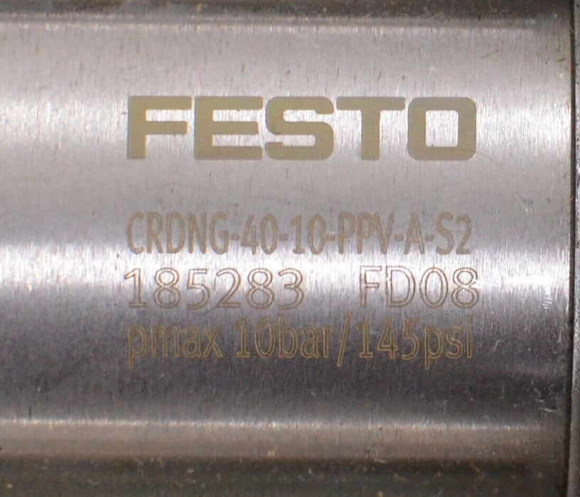 Festo CRDNG-40-10-PPV-A-S2 PNEUMATIC CYLINDER FD08