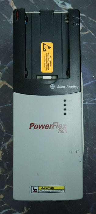 Allen-Bradley PowerFlex 700 5 HP 20BD8P0A0AYNAND0 480 VAC Tested Good FRN:4.006