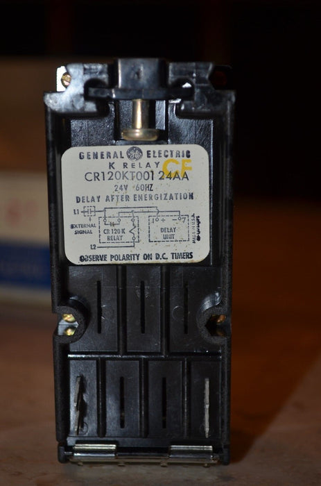 New GE CR120KT00124AA General Electric Time Delay Relay