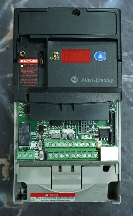 Allen Bradley 22D-D2P3N104 PowerFlex40P FRN:2.01 Series A Tested Good