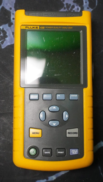 FLUKE 43B HANDHELD Power Quality Analyzer Tested