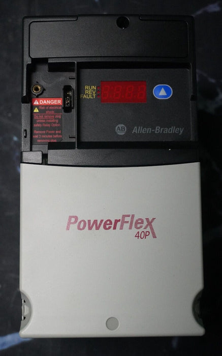 Allen-Bradley 22D-D4P0N104 PowerFlex 40P Drive 2HP Series A Tested FRN:2.01