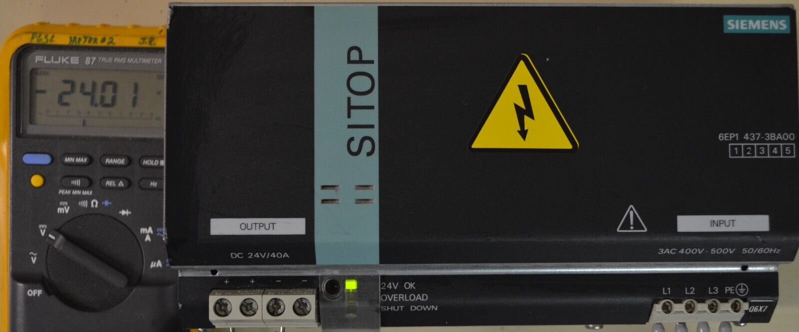 Used Siemens 6EP1437-3BA00 SITOP Power Supply