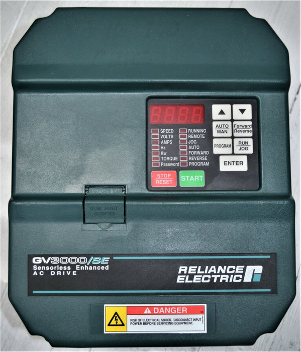 Reliance Electric GV3000/SE 10 HP 10V4260 * 10V4160 Drive Tested Good FRN:6.08