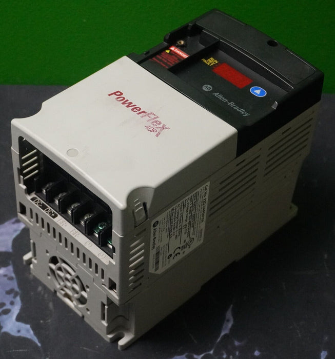 Allen Bradley 22D-D4P0N104 PowerFlex 40P Drive 2HP Series A Tested FRN:2.01