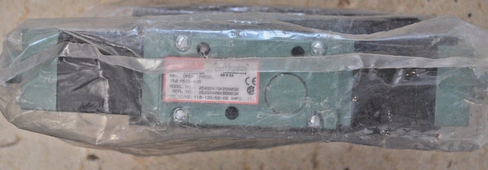 NUMATICS 254SS415K000030 SOLENOID VALVE/MANIFOLD MK25 DBL SOL 120V 3/8''NPT