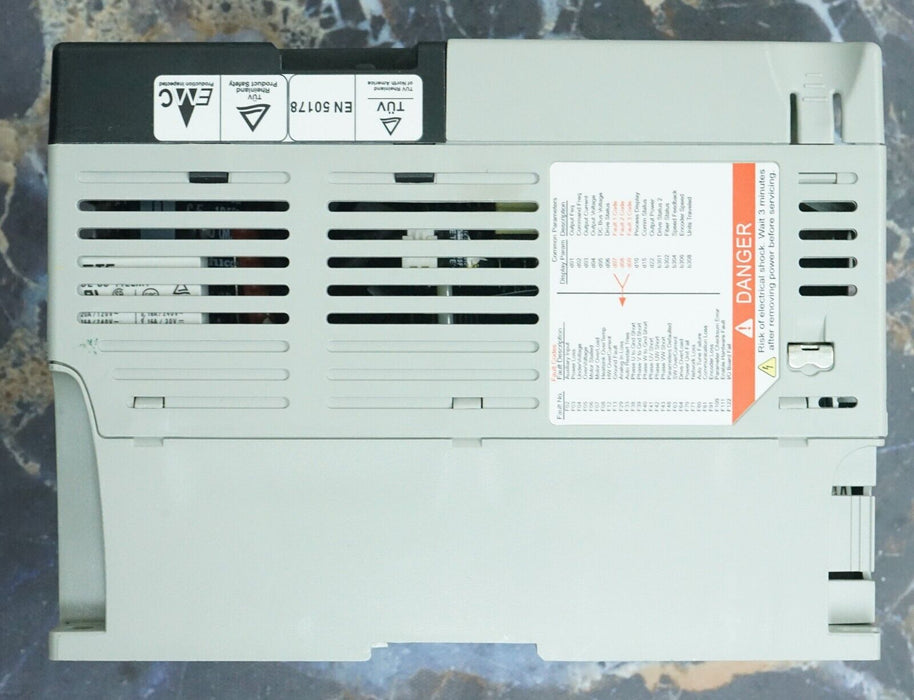 Low Hours Allen Bradley 22D-D4P0N104 PowerFlex40 2 HP Series A 480 VAC FRN:2.01