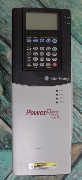 Allen-Bradley PowerFlex 700 5 HP 20BD8P0A3AYNAND0 480 VAC Tested FRN 4.005