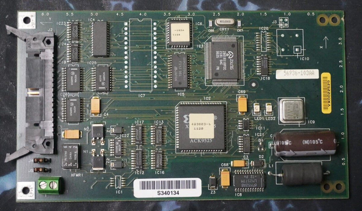 Reliance Electric 0-56936-103AA GV3000 Automax COMM. Network Card 2AX3000