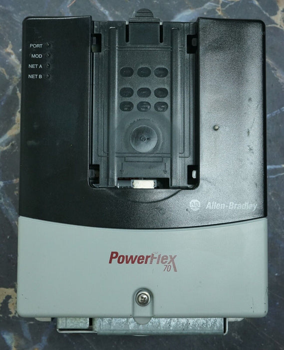 Allen Bradley Powerflex 70 1/2HP 20AC1P3A0AYNANNN Tested Good FRN:2.009