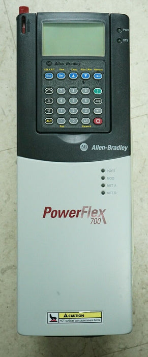 Allen-Bradley PowerFlex 700 3HP 20BD5P0A0AYNAND0 480 VAC FRN:10.004