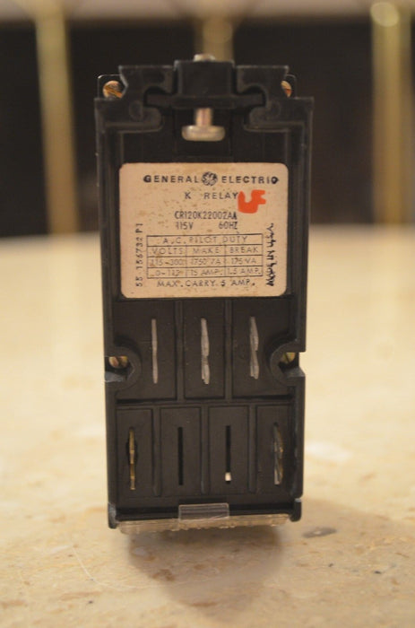 GE General Electric CR120K22002AA 115 Volt  HI-Fidelity Relay