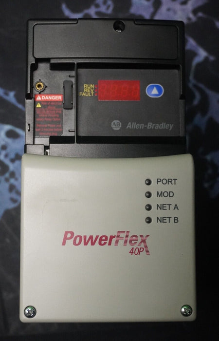 Allen-Bradley 22D-D4P0N104 PowerFlex 40P Drive 2HP Series A Tested Good FRN:2.01