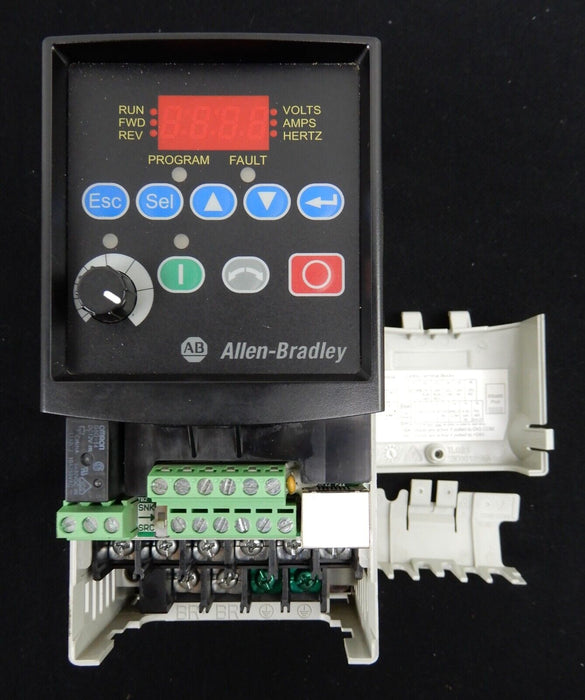 2010 Allen Bradley PowerFlex 4 1/2HP 22A-D1P4N104 Series A Tested Good FRN: 5.01