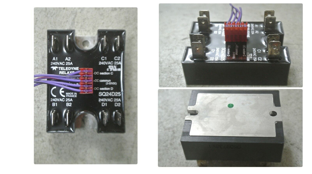 SQ24D25 Teledyne Solid State Relay 240VAC 25A