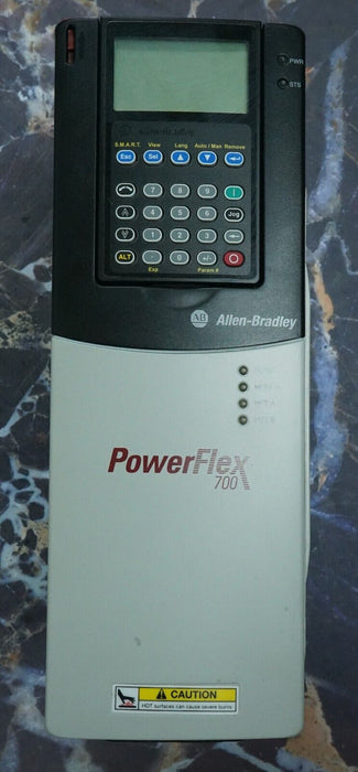 Low Hours Allen-Bradley 20BD2P1A3AYNAEC1 PowerFlex 700 1 HP Series A FRN:6.003