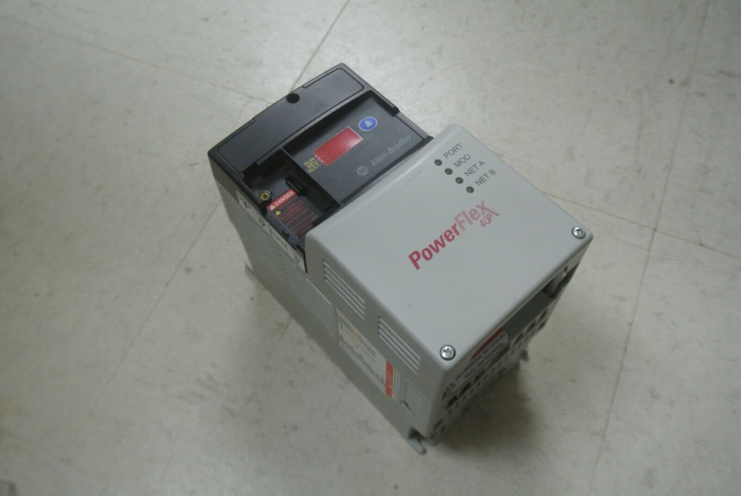 Low Hours 2011 Allen-Bradley Powerflex 40P 22D-D4P0N104 2.0 HP Tested Good