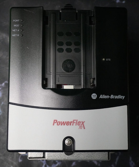 Low Hr Allen-Bradley PowerFlex 70 5HP 20AD8P0A0AYNNNC0 480 VAC Tested FRN:5.001