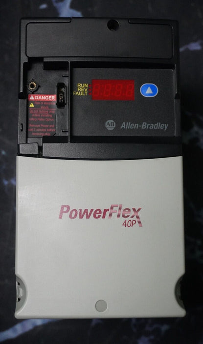 Allen-Bradley 22D-B5P0N104 PowerFlex 40P Drive 1 HP Series A Tested FRN:2.01