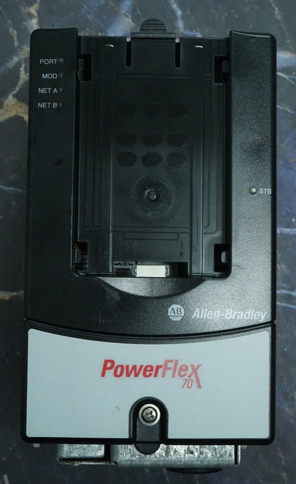 Allen-Bradley PowerFlex 70 2 HP 20AD3P4A0AYNNNC0 480 VAC Tested Clean FRN:4.001