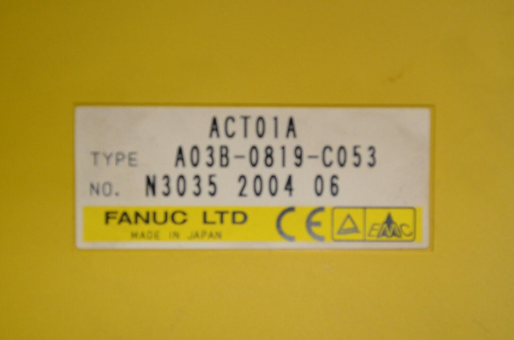 A03B-0819-C053 ACT01A GE Fanuc Counter Module A03B0819C053  with Screen Cover