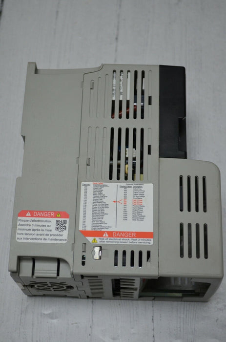 Low Hours 22D-D4P0N104 Allen Bradley PowerFlex 40P Drive 2 HP Ser. A FRN:2.01