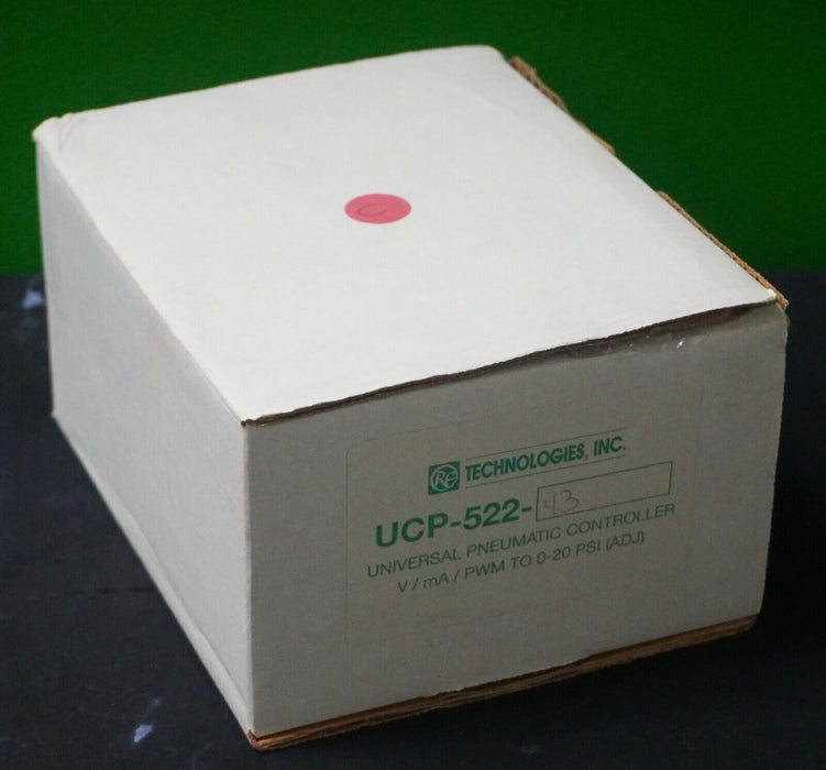 RF Technologies Universal Electronic to Pneumatic Transducer Assembly UCP-522-43