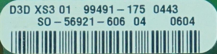 Reliance GV3000 Regulator PCB 56921-606 Ver.6.06  Tested Good