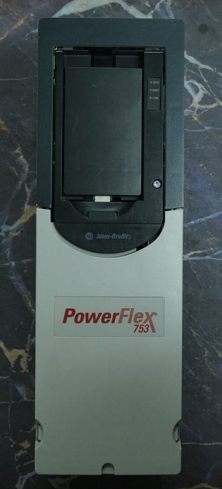 Zero Hr Allen-Bradley PowerFlex 753 20F11NC022JA0NNNNN 15HP 480 VAC FRN 11.001