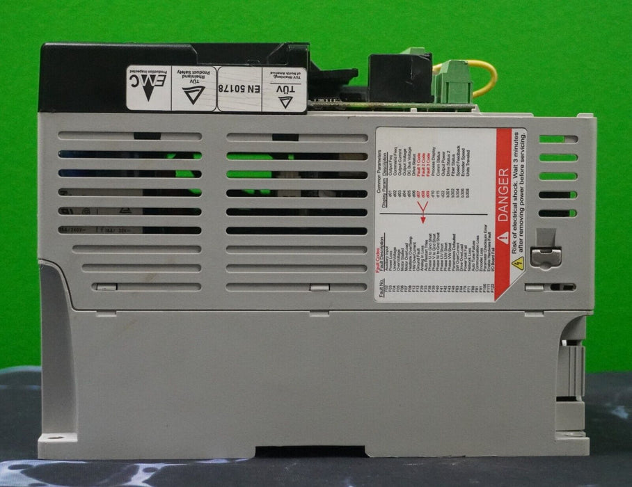 Allen- Bradley 22D-D4P0N104 Power Flex 40P Drive 2HP Ser. A FRN: 2.01