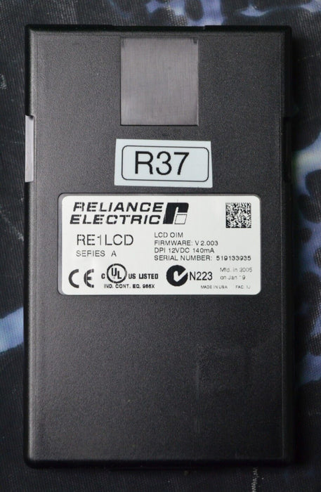 Reliance Electric RE1LCD A Keypad FRN:2.003 Tested Good R37