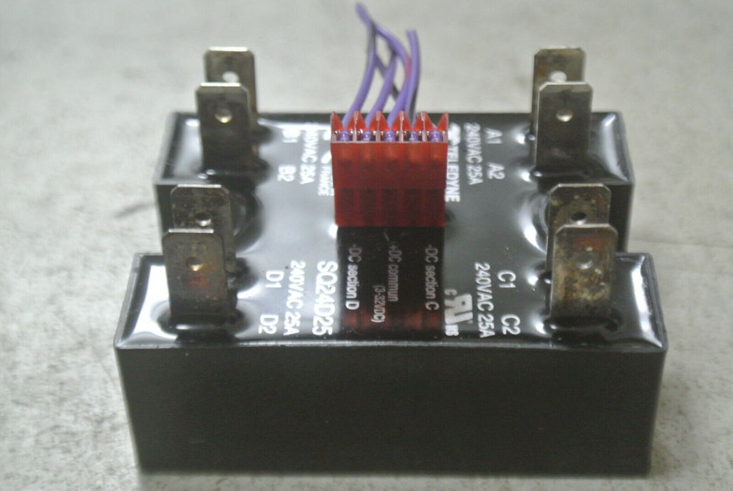 SQ24D25 Teledyne Solid State Relay 240VAC 25A