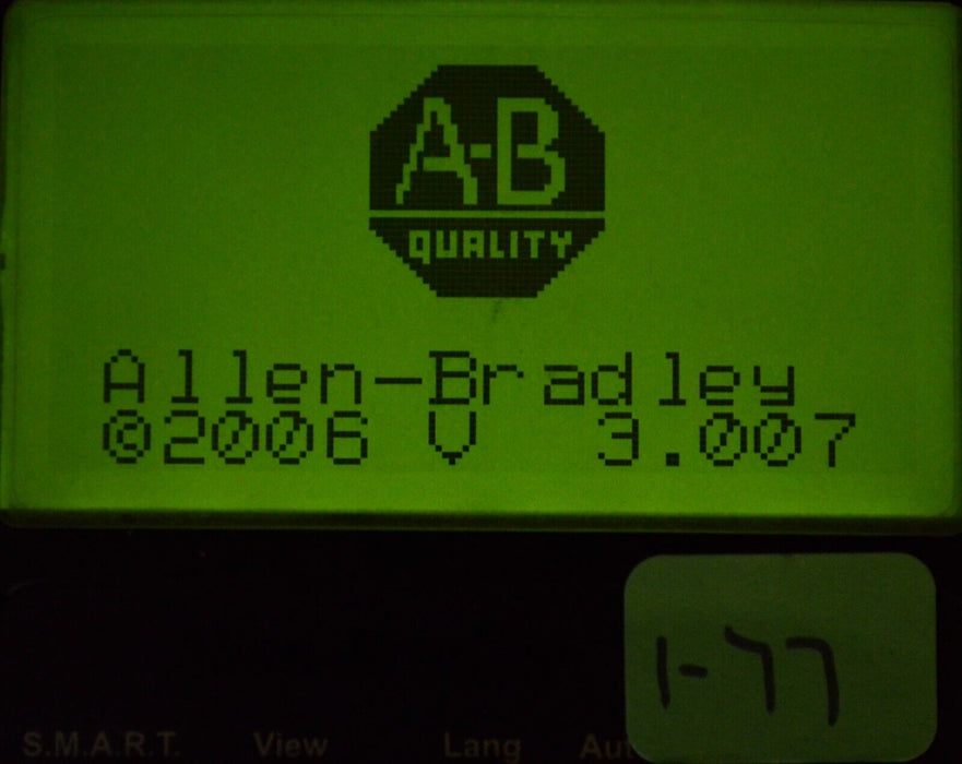 Allen-Bradley 20-HIM-A3 SERIES A Full Numeric HMI Keypad Firmware:3.007  #1-77