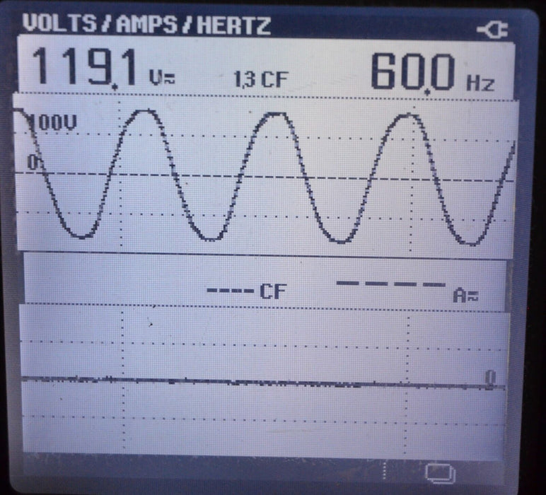 FLUKE 43B HANDHELD Power Quality Analyzer Tested