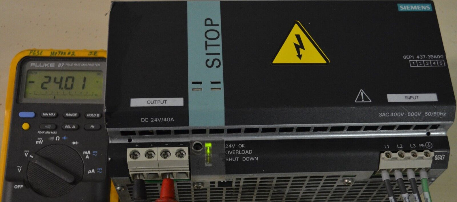 Used Siemens 6EP1437-3BA00 SITOP Power Supply