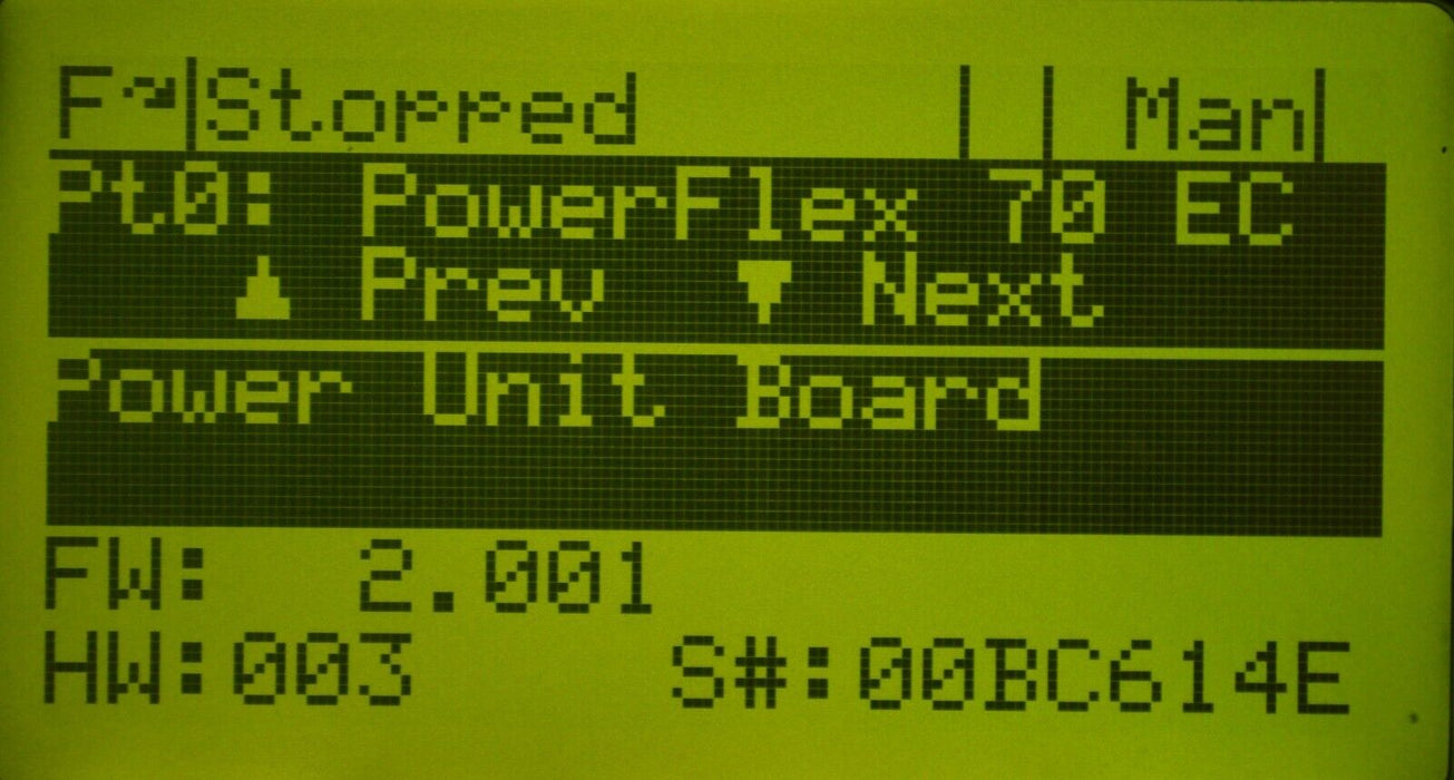 Allen-Bradley PowerFlex 70 5HP 20AD8P0A0AYNNNC0 480VAC Tested FRN:5.001