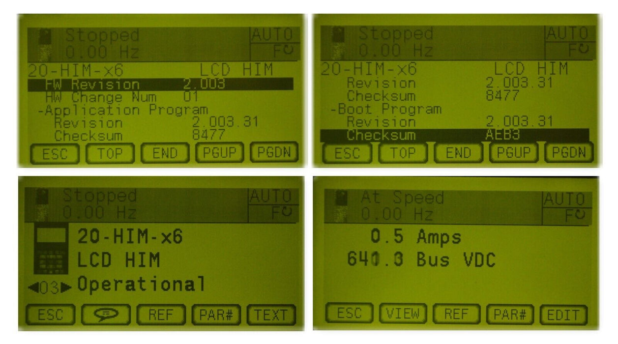 2014 ALLEN BRADLEY 20-HIM-A6 SERIES A HIM FIRMWARE VERSION 2.003 (A6-5)