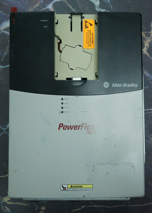 Allen-Bradley PowerFlex 700 20BD027A3AYNAEC1 20HP 480 VAC FRN:4.004 Tested Good