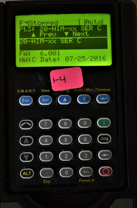 Allen-Bradley 20-HIM-A3 SERIES C Full Numeric HMI Keypad Firmware 6.001   #1-4