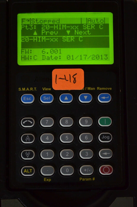 Allen-Bradley 20-HIM-A3 SERIES C Full Numeric HMI Keypad Firmware 6.001   #1-48