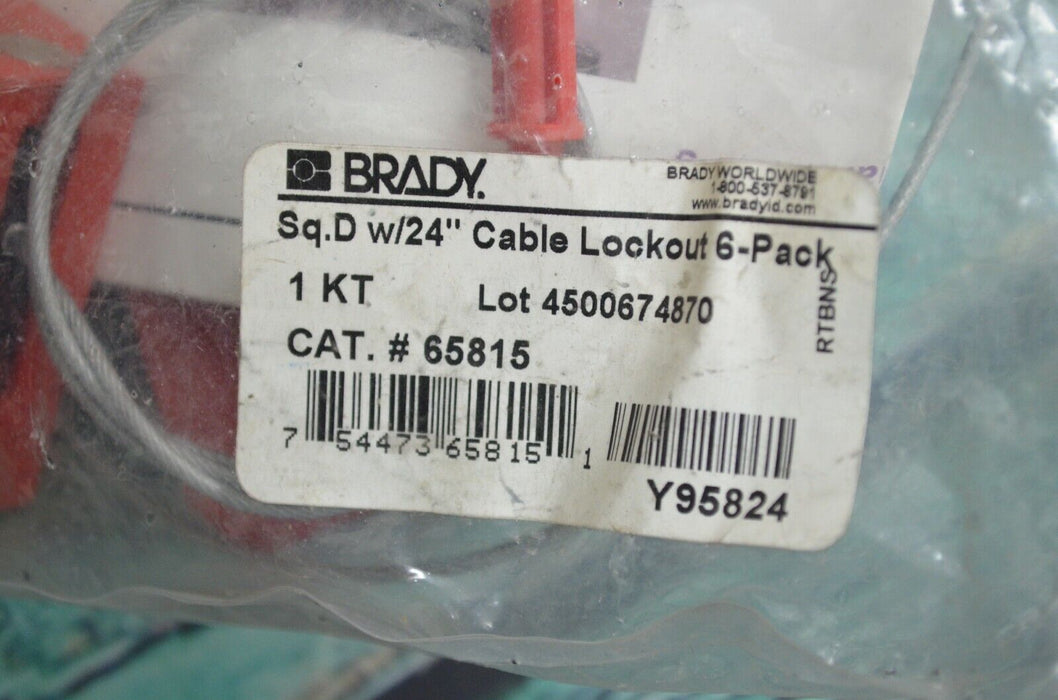 Brady EZ Panel Loc Breaker Lockouts Clamp On Breaker Lockouts 24"