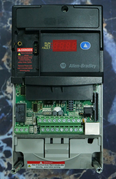 2012 Allen-Bradley Powerflex 40P 22D-D1P4N104 0.5 HP FRN:2.01 Tested Good