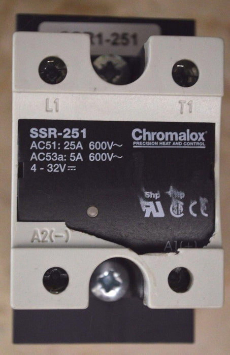 Chromalox SSR-251 PCN 305744 Solid State Power Controller Relay