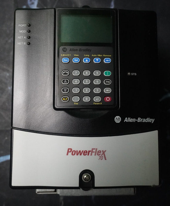 Allen-Bradley PowerFlex 70 2HP 20AD3P4A3NYNAENN 480 VAC Clean Tested FRN:2.009