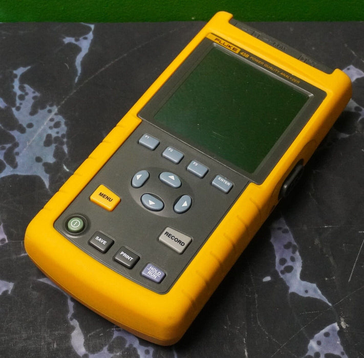 FLUKE 43B HANDHELD Power Quality Analyzer Tested