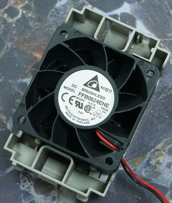 DELTA FFB0624EHE 24V DC 0.57A 60*60*38MM 6038 2Pin Mining Server Cooling Fan