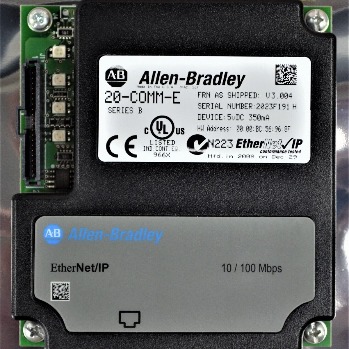 Allen-Bradley 20-COMM-E front