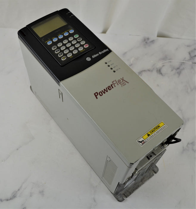 Allen-Bradley PowerFlex 700 5 HP 20BD8P0A3AYNAND0 480 VAC Tested Good FRN 10.001