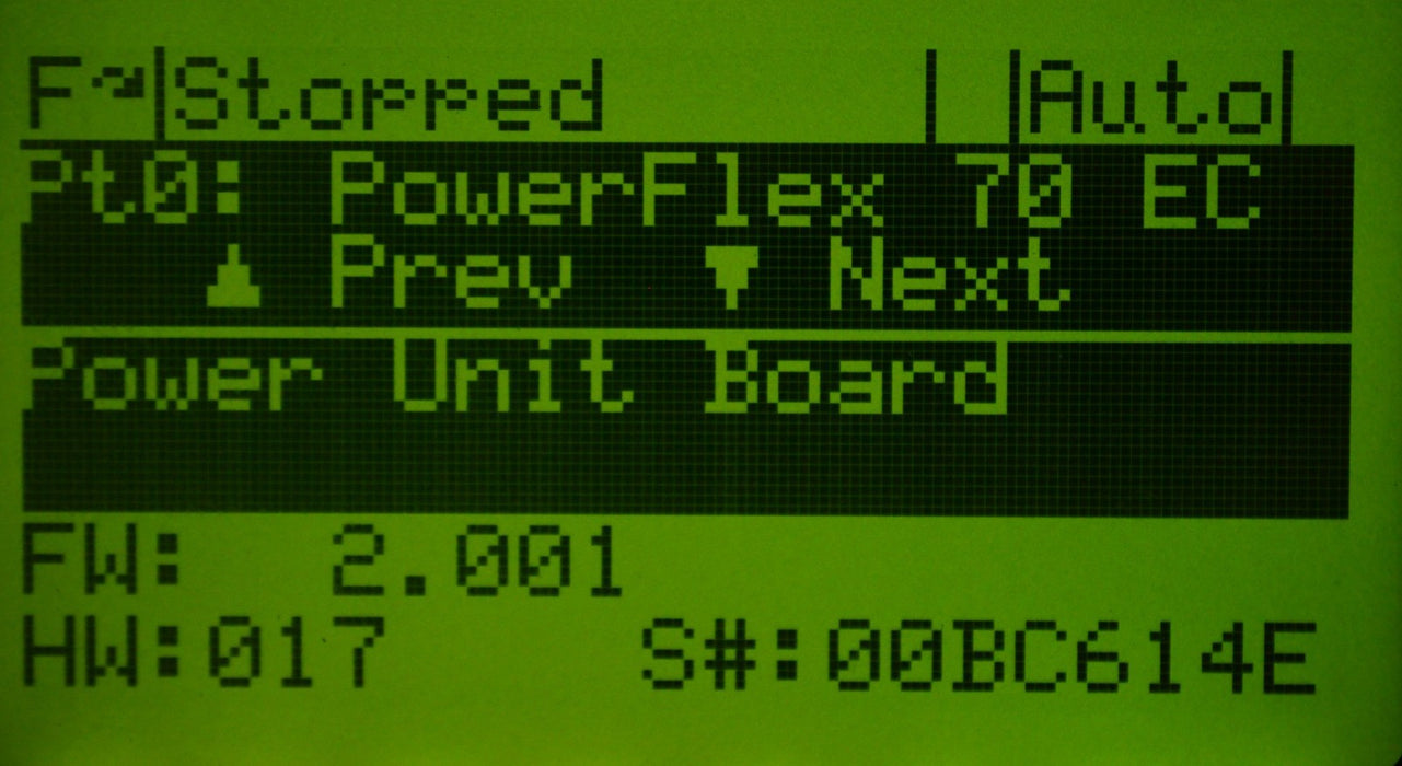 Allen-Bradley 20AD3P4A3AYNNNC0 PowerFlex 70 2 HP 480VAC Ser. A FRN:3.003 Tested