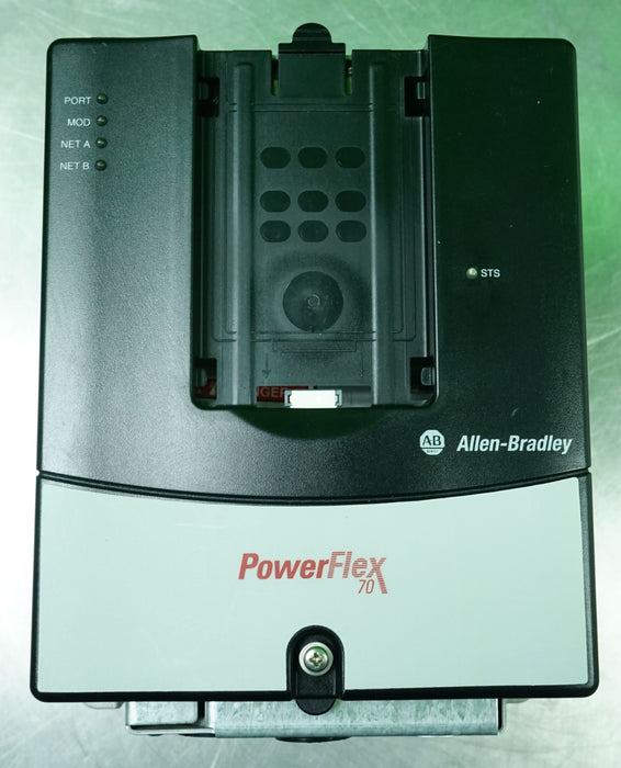 Allen-Bradley 20AD2P1A0AYNANC0 1HP 480V Powerflex 70 FRN:5.001 Tested Good